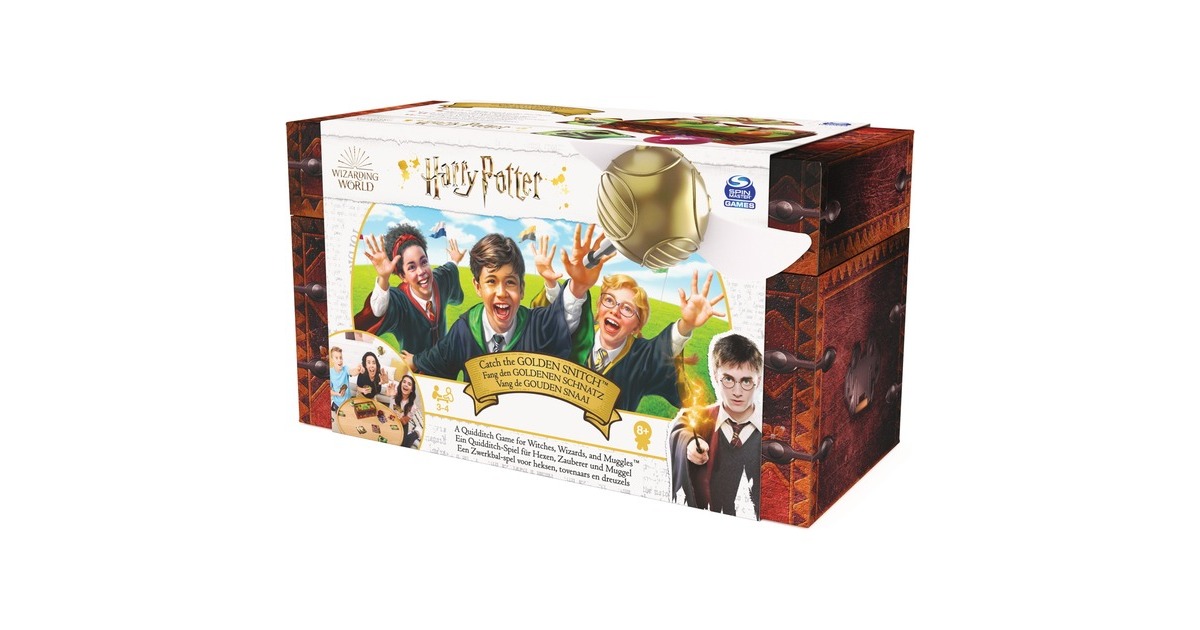 Spin Master Harry Potter - Fang den Goldenen Schnatz, Kartenspiel