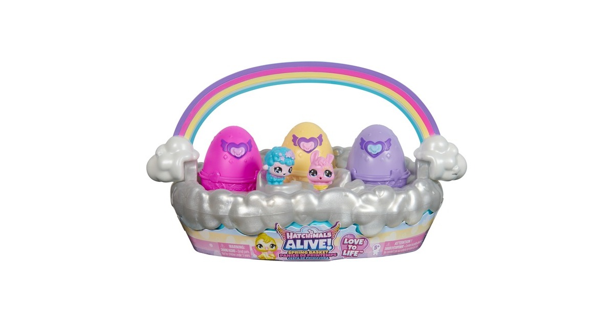 Spin Master Hatchimals Alive - Frühlingskörbchen, Spielfigur