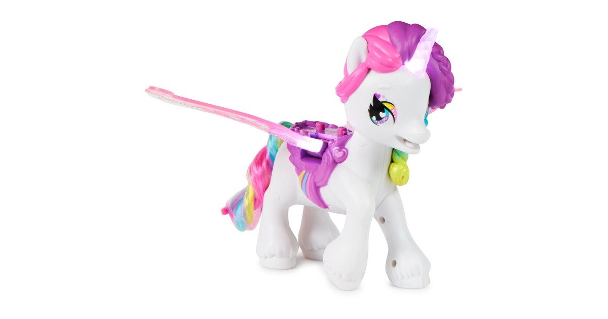 Spin Master Hatchimals Interaktives Einhorn, Spielfigur(weiß/pink)