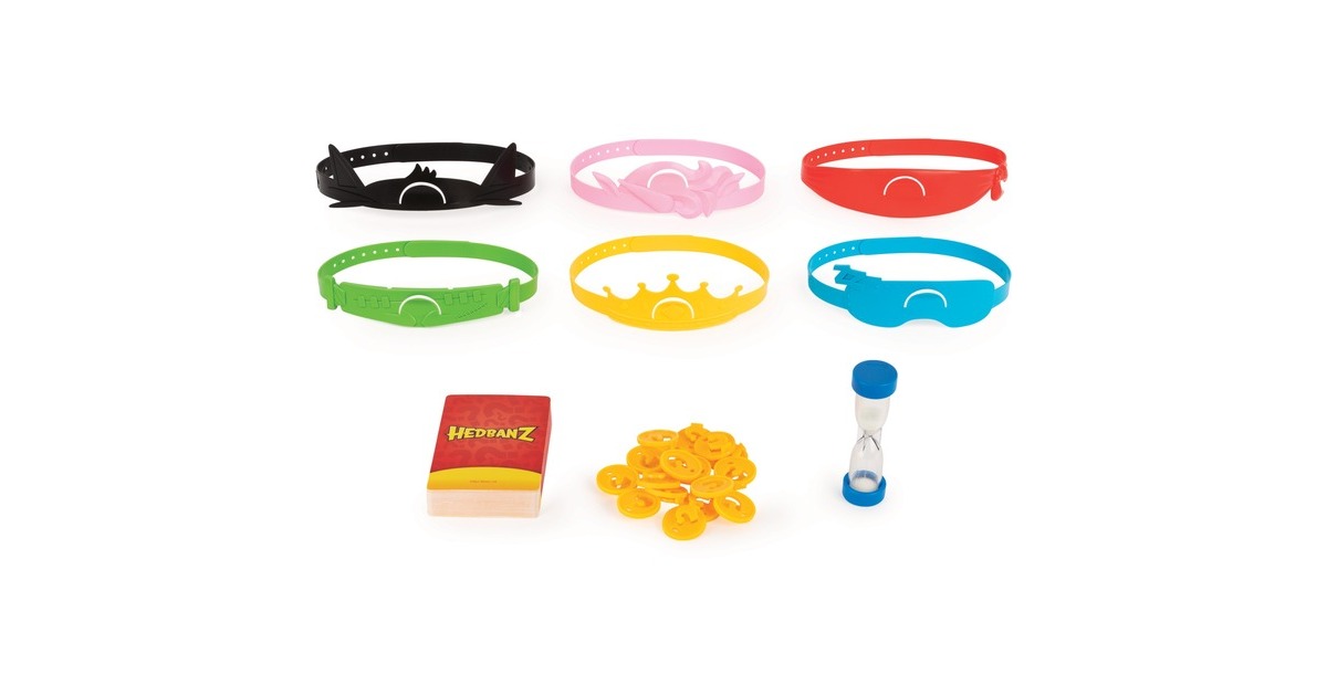 Spin Master Hedbanz - das rasante Ratespiel für die ganze Familie, Partyspiel(Neuauflage mit tollem Spielmaterial)