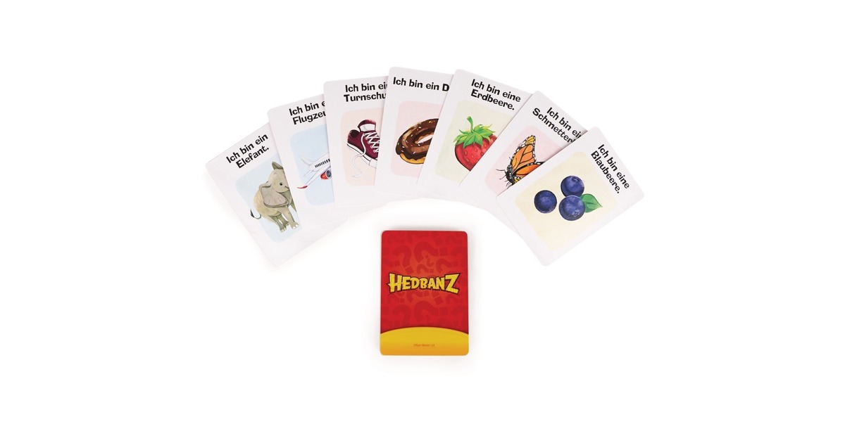 Spin Master Hedbanz - das rasante Ratespiel für die ganze Familie, Partyspiel(Neuauflage mit tollem Spielmaterial)