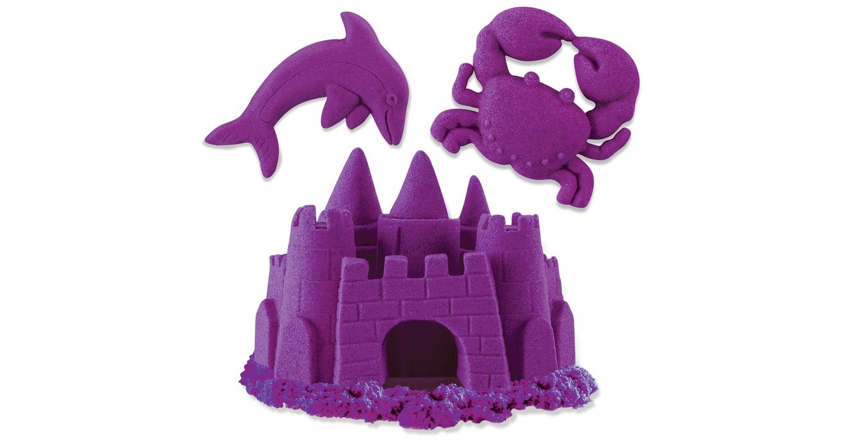 Spin Master Kinetic Sand - Beutel lila, Spielsand(907 Gramm Sand)