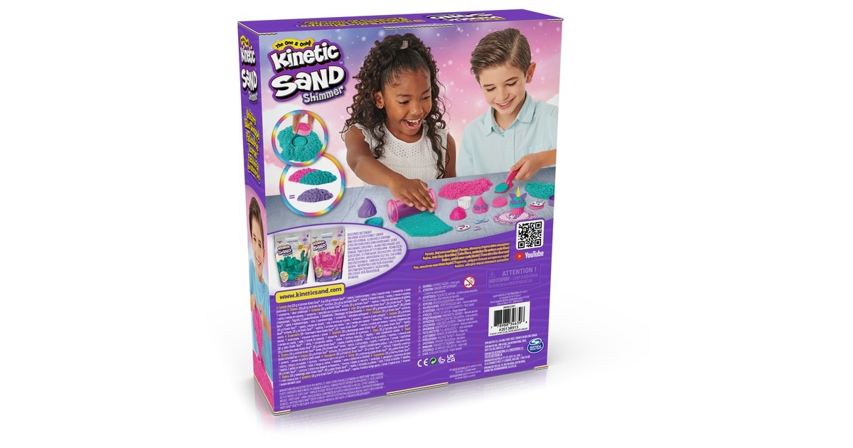 Spin Master Kinetic Sand - Einhorn Back Set, Spielsand