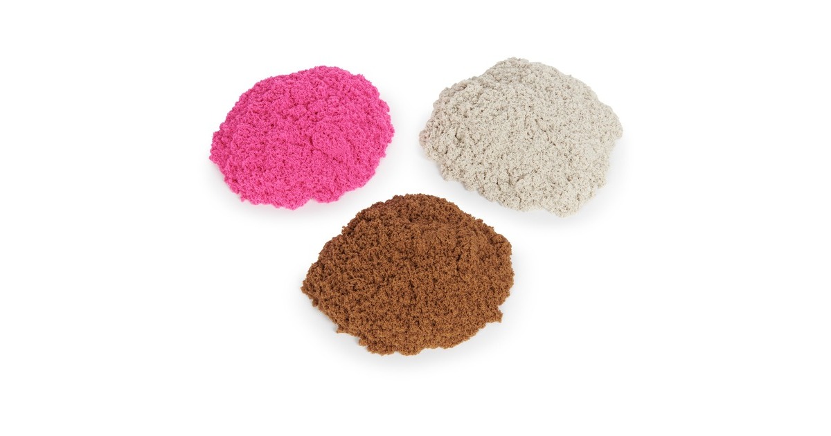 Spin Master Kinetic Sand - Eiscreme Set, Spielsand(454 Gramm Sand)