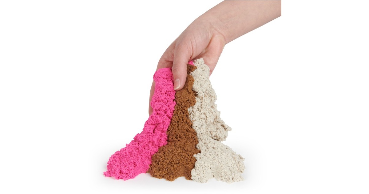 Spin Master Kinetic Sand - Eiscreme Set, Spielsand(454 Gramm Sand)