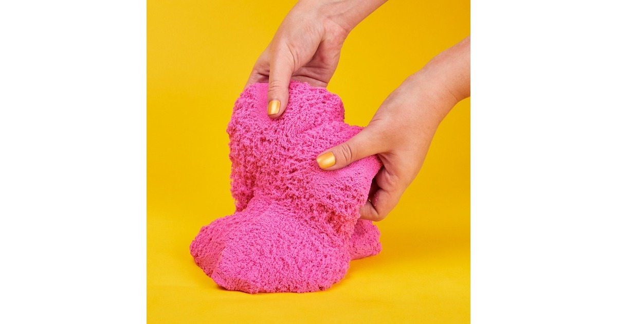 Spin Master Kinetic Sand - Schimmersand Crystal Pink, Spielsand(907 Gramm)