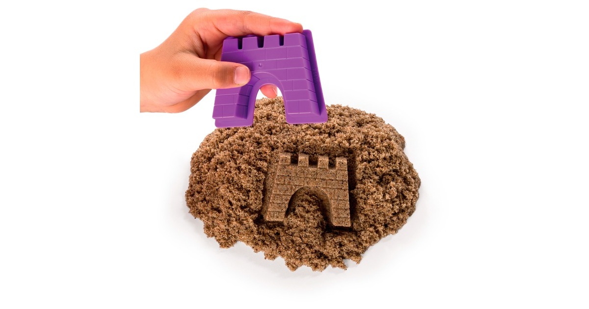 Spin Master Kinetic Sand - Strandspaß Set, Spielsand(340 Gramm)