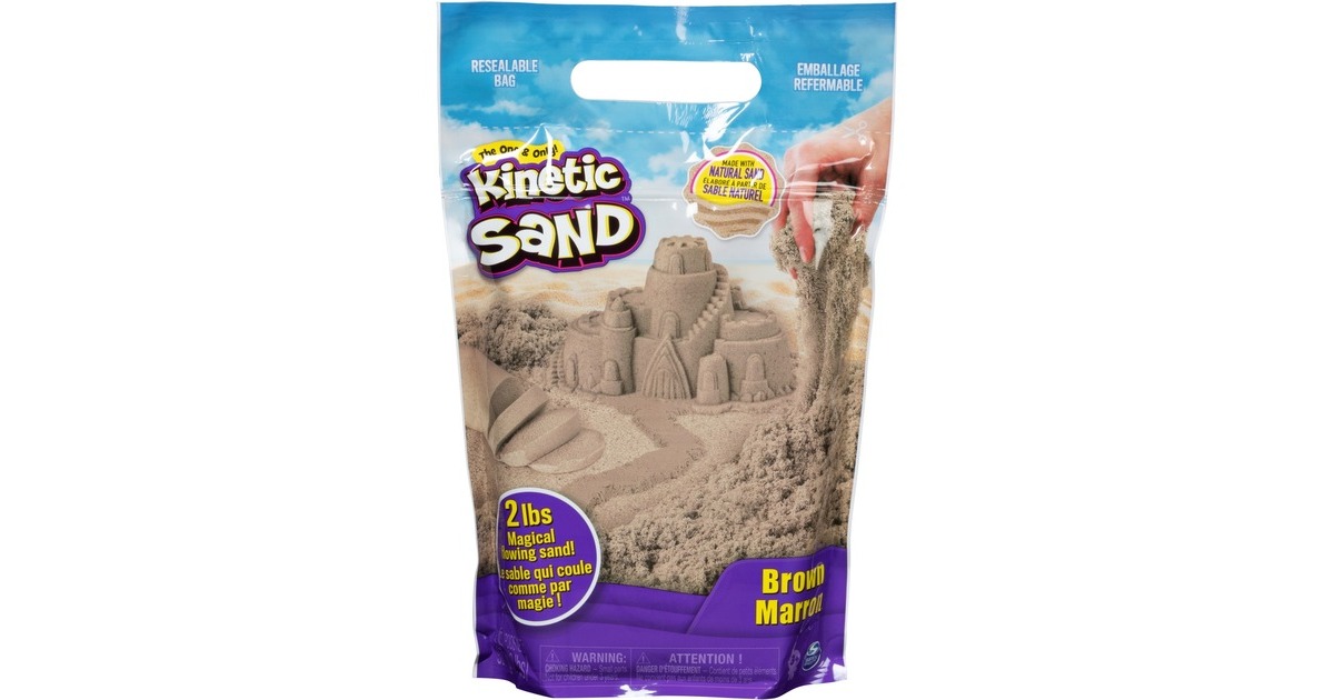 Spin Master Kinetic Sand - braun 907 g, Spielsand(braun)