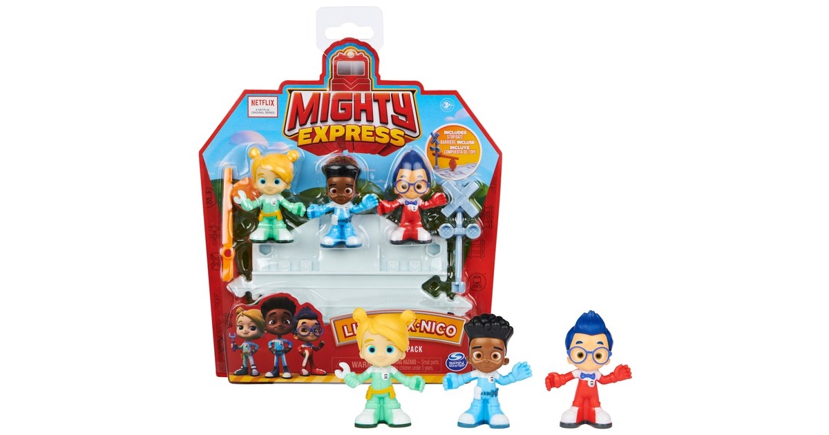 Spin Master Mighty Express Kinderfiguren 3er-Set, Spielfigur