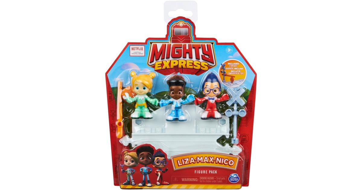 Spin Master Mighty Express Kinderfiguren 3er-Set, Spielfigur
