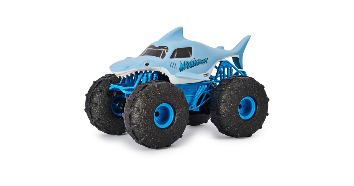 Spin Master Monster Jam Megalodon Storm, RC(hellblau, 1:15)