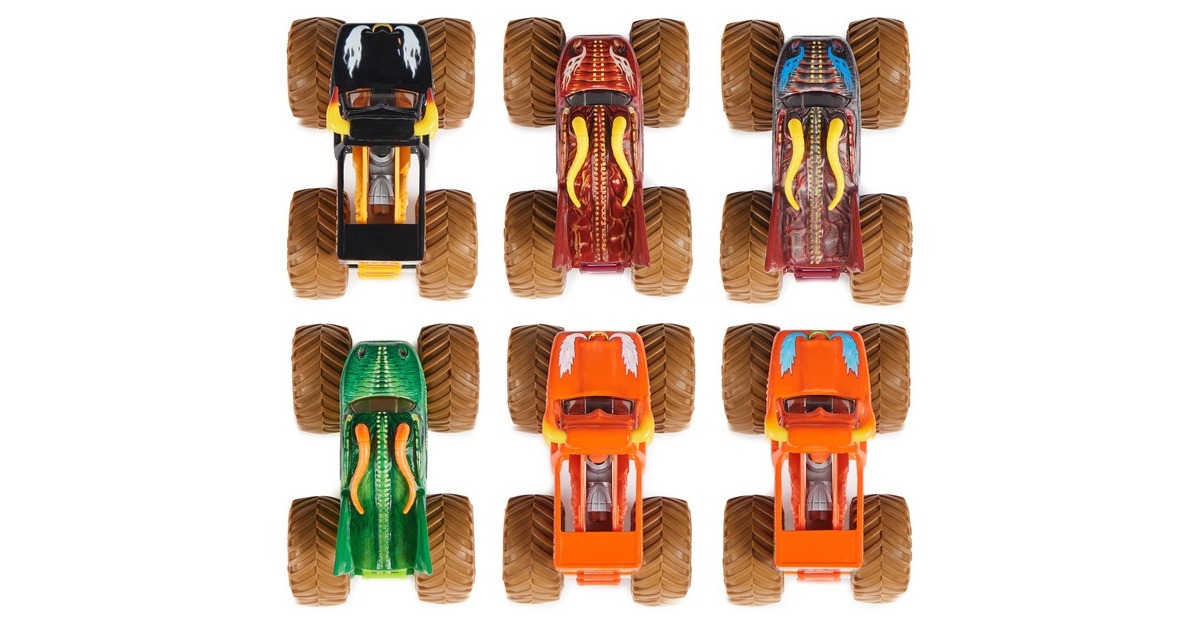 Spin Master Monster Jam Mystery Mudders, Spielfahrzeug(sortierter Artikel, ein Spielfahrzeug)