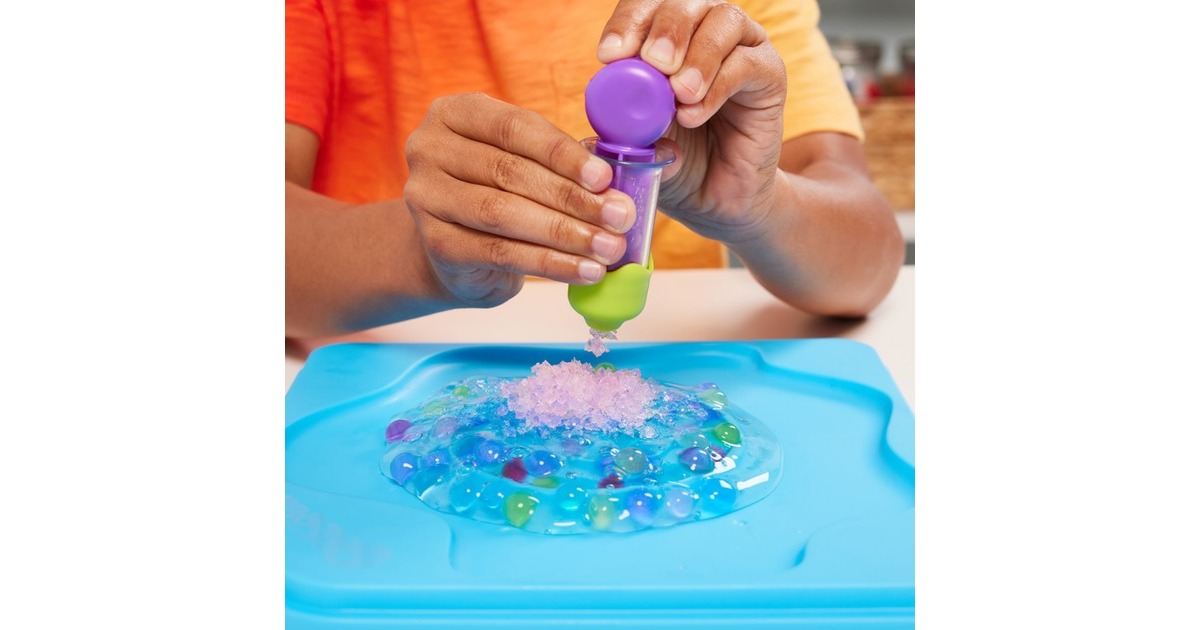 Spin Master Orbeez Mixin Slime Set, Geschicklichkeitsspiel(weiß/blau)