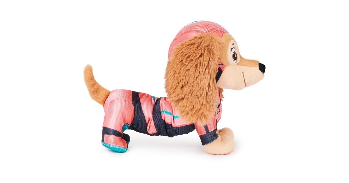 Spin Master PAW Patrol Der Mighty Kinofilm - Liberty und 3 Junior Patroller, Kuscheltier(30 cm)