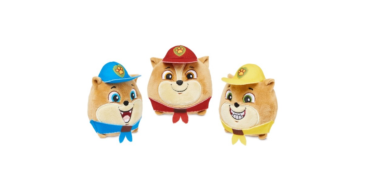 Spin Master PAW Patrol Der Mighty Kinofilm - Liberty und 3 Junior Patroller, Kuscheltier(30 cm)