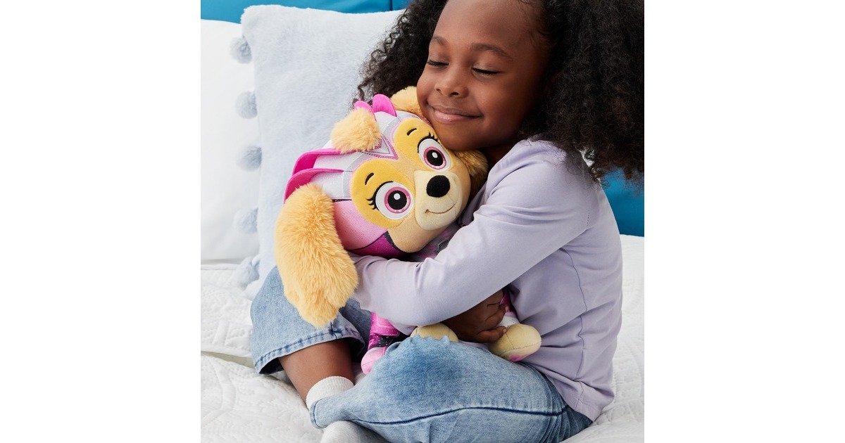 Spin Master PAW Patrol Der Mighty Kinofilm - Skye, Kuscheltier(30 cm)