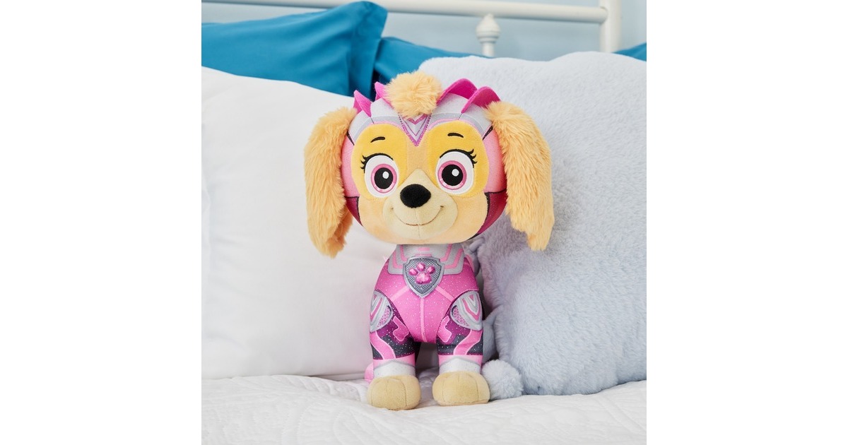 Spin Master PAW Patrol Der Mighty Kinofilm - Skye, Kuscheltier(30 cm)