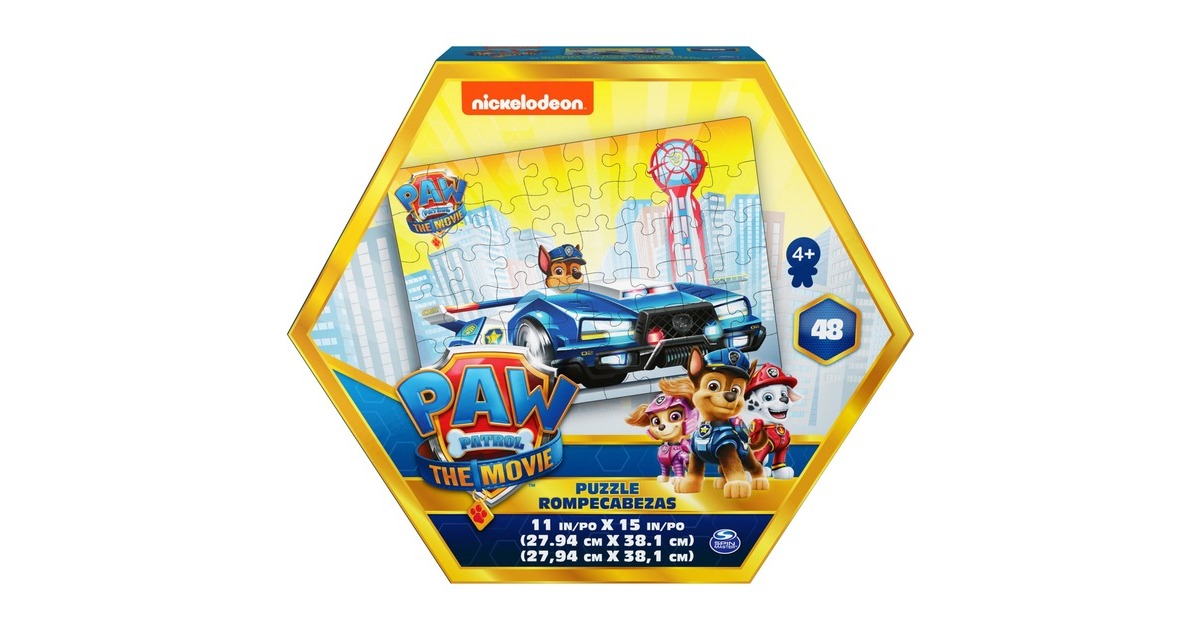 Spin Master PAW Patrol: Der Kinofilm - Signature Puzzle mit 48 Teilen