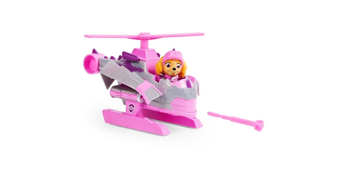 Spin Master Paw Patrol Knights Basis Fahrzeuge, Spielfahrzeug(sortierter Artikel, ein Fahrzeug mit Figur)