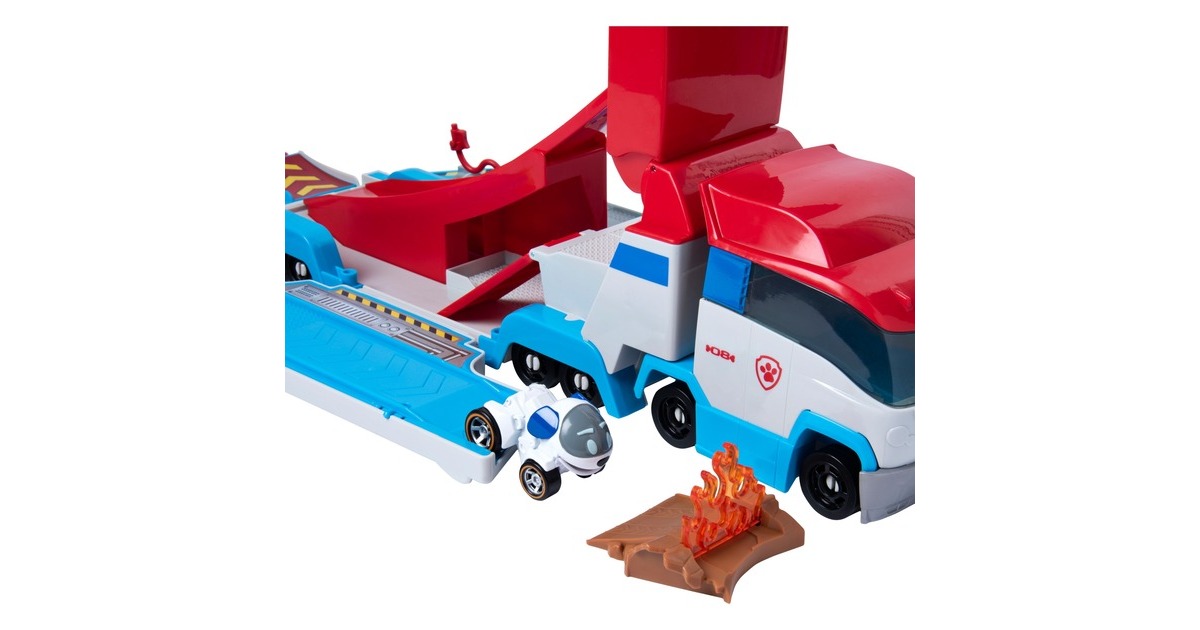 Spin Master Paw Patrol True Metal Launch'N Haul Paw Patroller, Spielfahrzeug