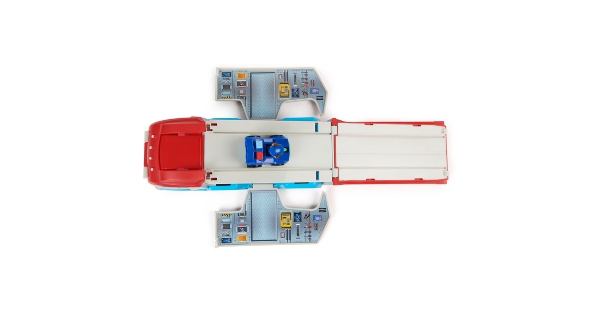 Spin Master Paw Patrol: Der Mighty Kinofilm, Pup Squad Patroller Teamfahrzeu, Spielfahrzeug(mit Chase-Spielzeugauto, Spielzeug)