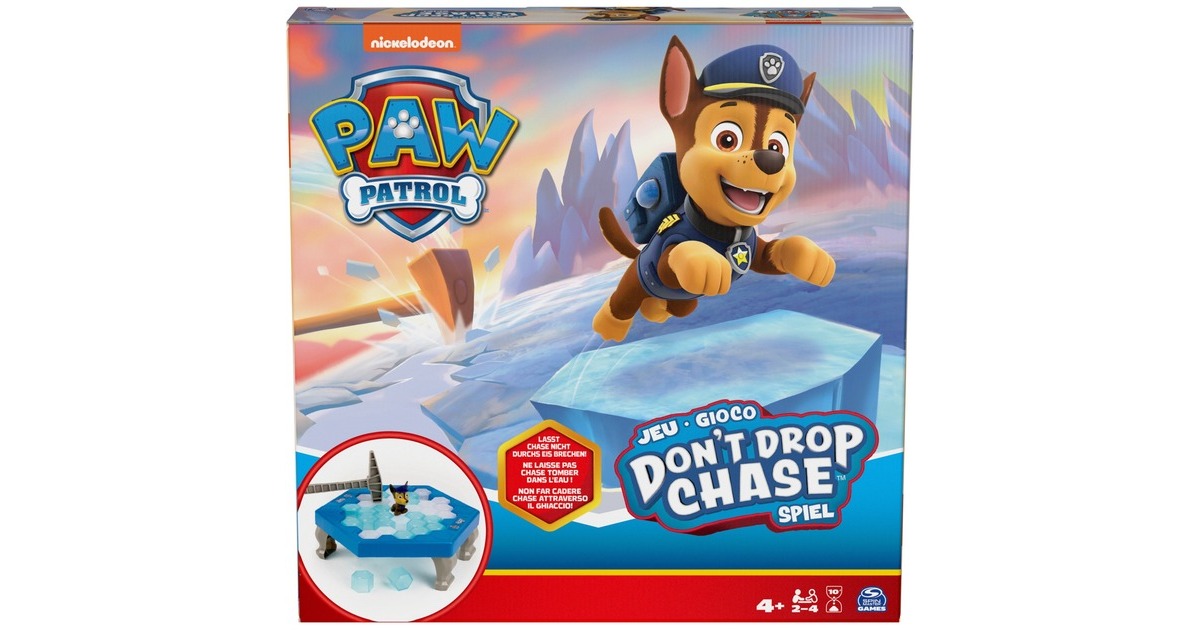 Spin Master Paw Patrol - Don't drop Chase, Brettspiel