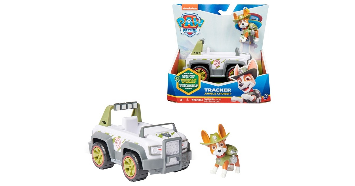 Spin Master Paw Patrol - Dschungel-Truck mit Tracker-Figur