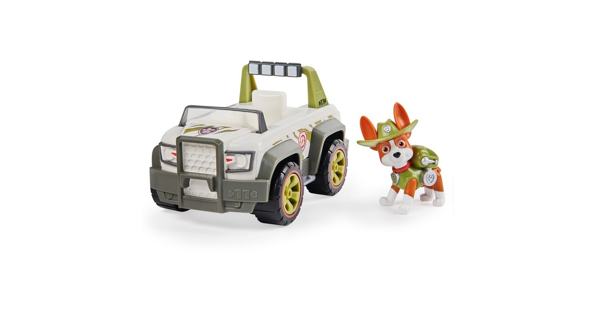 Spin Master Paw Patrol - Dschungel-Truck mit Tracker-Figur