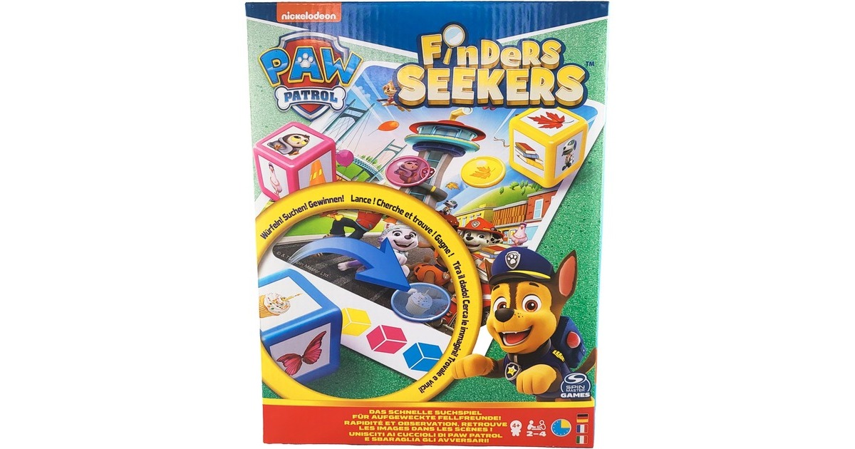 Spin Master Paw Patrol - Finders Seekers, Kartenspiel