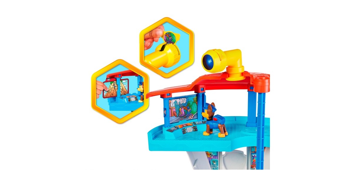 Spin Master Paw Patrol - Lookout Tower Hauptquartier Spielset, Kulisse