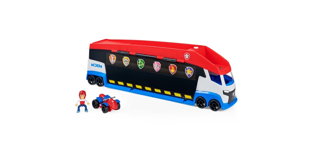 Spin Master Paw Patrol - Paw Patroller 2, Spielfahrzeug(mehrfarbig)