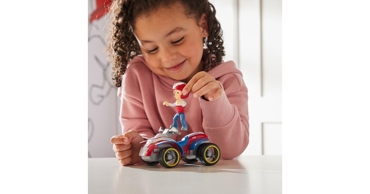 Spin Master Paw Patrol - Rettungs-Quad mit Ryder-Figur, Spielfahrzeug