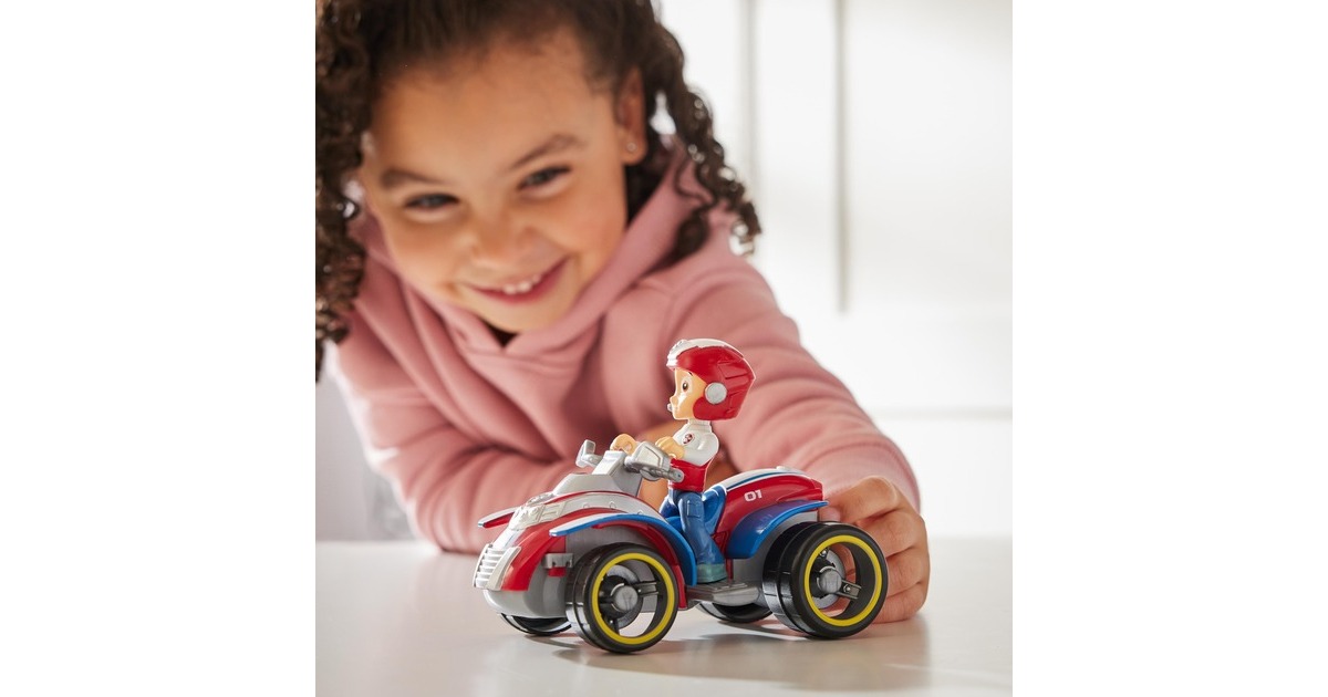 Spin Master Paw Patrol - Rettungs-Quad mit Ryder-Figur, Spielfahrzeug