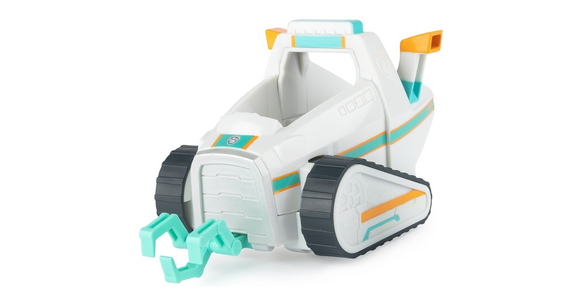 Spin Master Paw Patrol - Schneemobil mit Everest-Figur, Spielfahrzeug(grau)