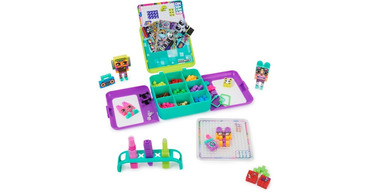 Spin Master Pixobitz Sprühperlen Studio, Basteln