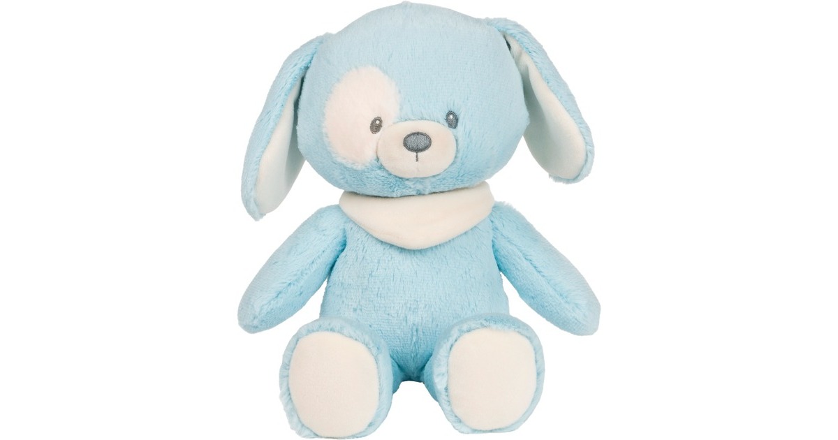 Spin Master Plüsch-Hündchen aus 100% recyceltem Material, Kuscheltier(hellblau/weiß)
