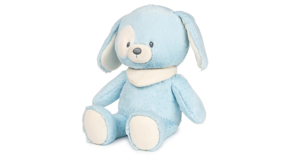 Spin Master Plüsch-Hündchen aus 100% recyceltem Material, Kuscheltier(hellblau/weiß)