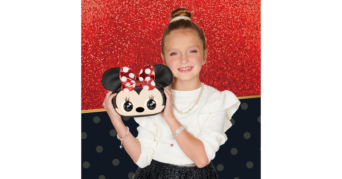 Spin Master Purse Pets Disney Minnie Mouse , Tasche(beige/rot)