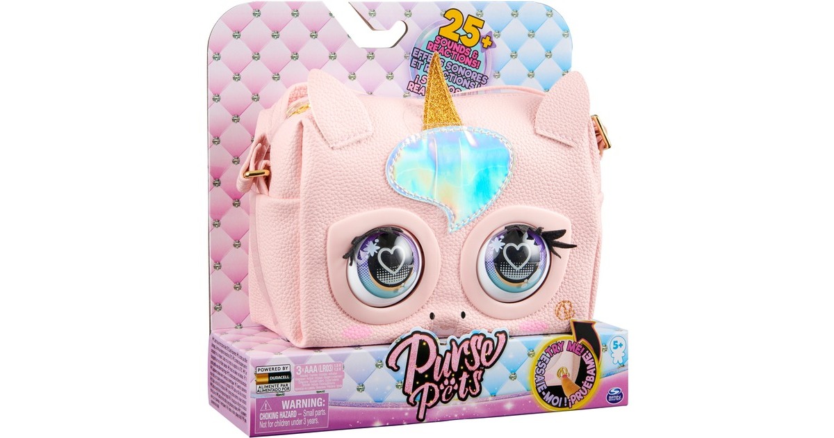 Spin Master Purse Pets Glamicorn Einhorn, Tasche