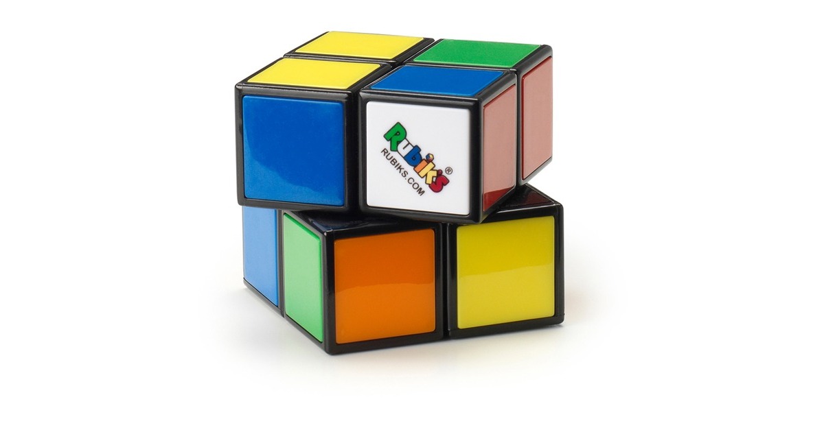 Spin Master Rubik's -Mini 2x2 Zauberwürfel, Geschicklichkeitsspiel