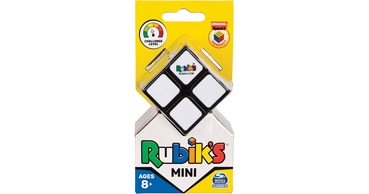Spin Master Rubik's -Mini 2x2 Zauberwürfel, Geschicklichkeitsspiel