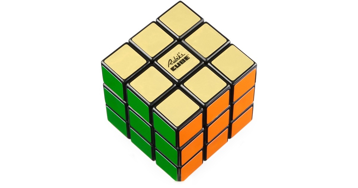 Spin Master Rubik's - 3x3 Retro Cube - 50th Anniversary, Geschicklichkeitsspiel