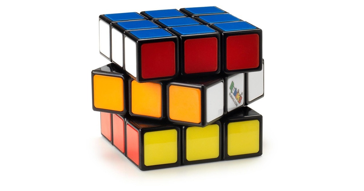 Spin Master Rubik's - Cube 3x3 Zauberwürfel, Geschicklichkeitsspiel