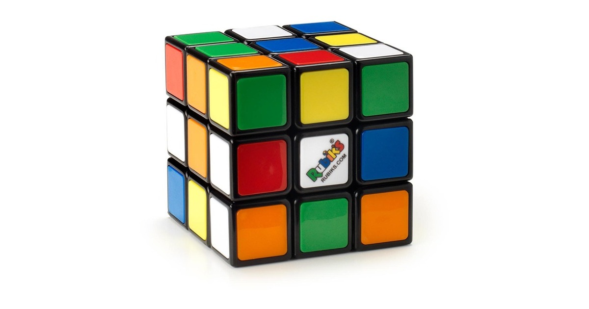 Spin Master Rubik's - Cube 3x3 Zauberwürfel, Geschicklichkeitsspiel