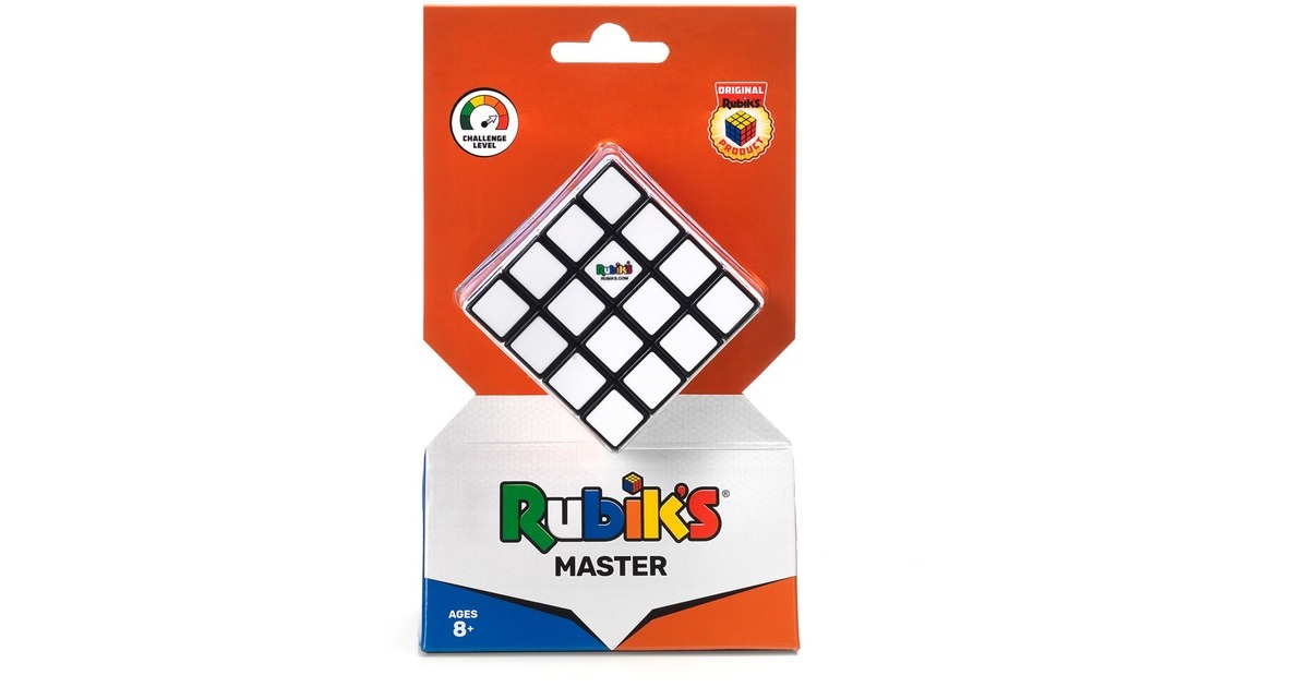 Spin Master Rubik's - Cube 4x4 Master Zauberwürfel, Geschicklichkeitsspiel