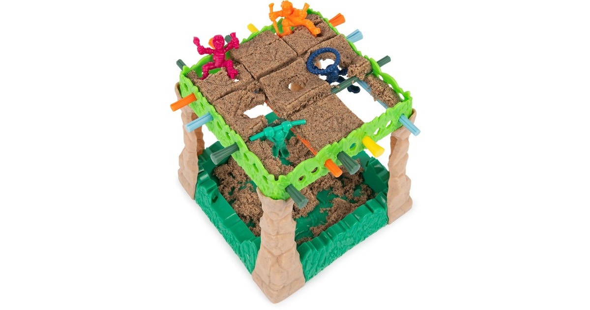 Spin Master Rubinjagd im Treibsand -Abenteuerspiel mit original Kinetic Sand, Gesellschaftsspiel