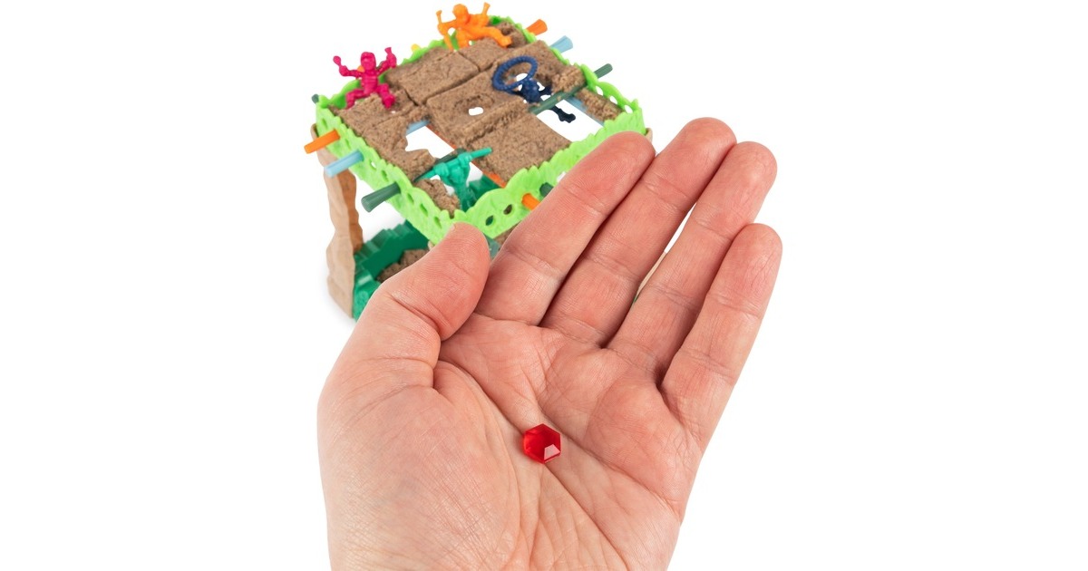 Spin Master Rubinjagd im Treibsand -Abenteuerspiel mit original Kinetic Sand, Gesellschaftsspiel