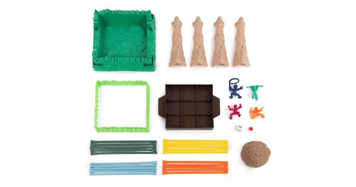 Spin Master Rubinjagd im Treibsand -Abenteuerspiel mit original Kinetic Sand, Gesellschaftsspiel