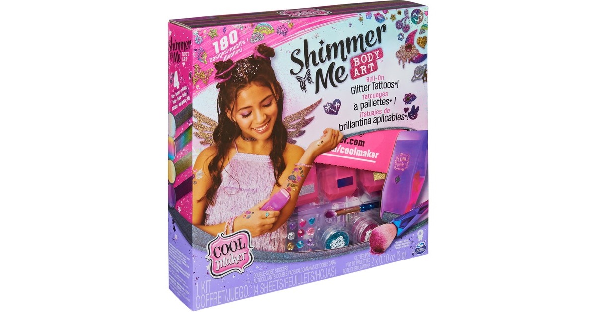 Spin Master Shimmer Me Tattoo Studio, Basteln