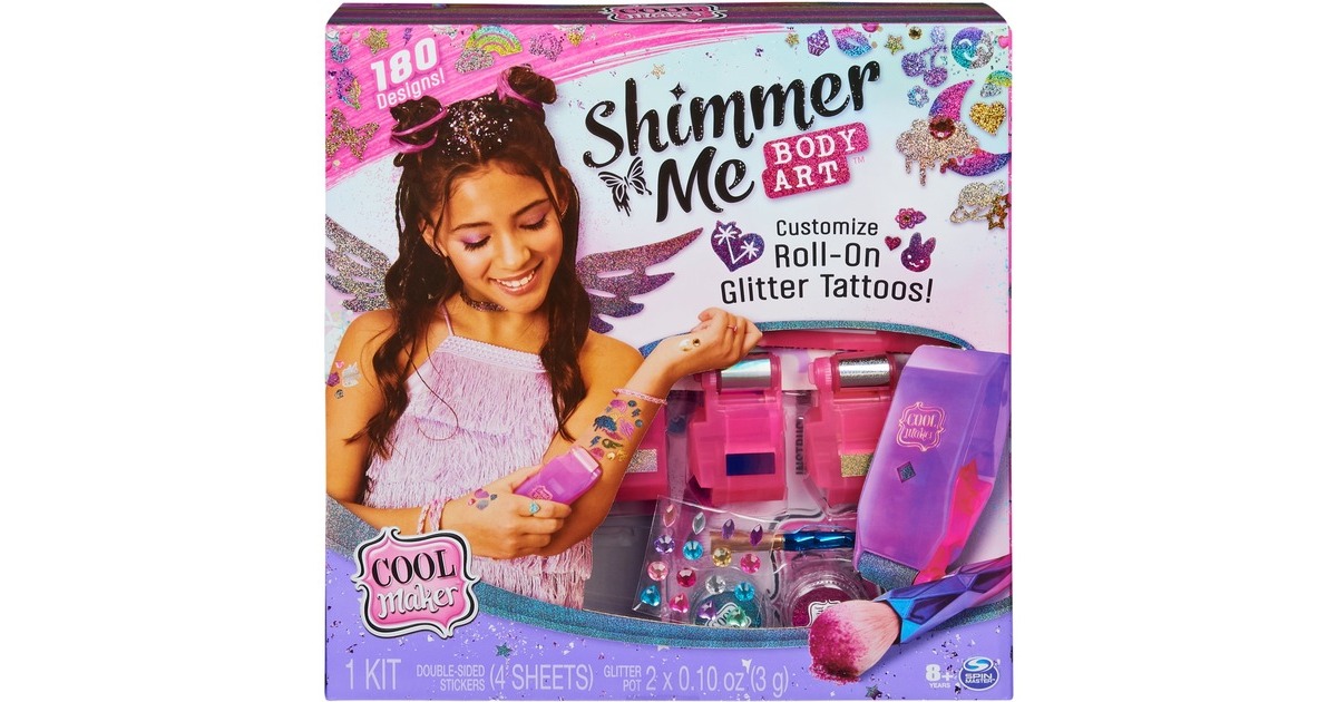 Spin Master Shimmer Me Tattoo Studio, Basteln